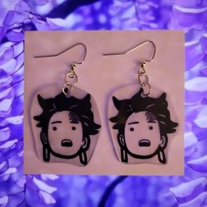 Tanjiro earrings